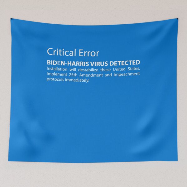 Item preview, Biden Harris Virus Critical Error  designed and sold by PEHardy-Designs.