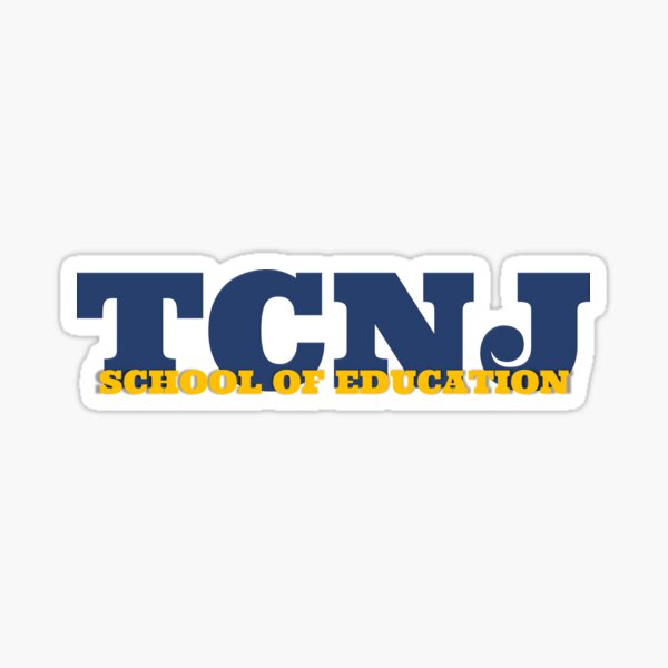 TCNJ School of Education Sticker