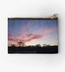 Welsh sunrise landscape Studio Pouch