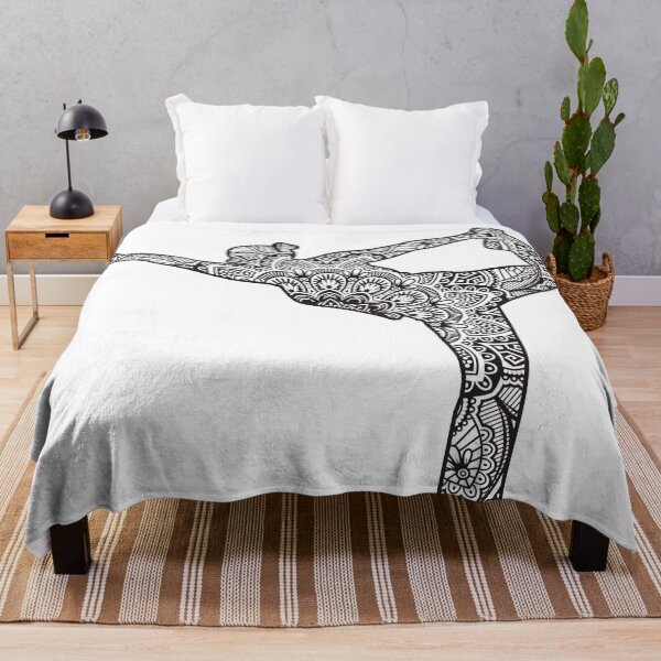 Item preview,   Yoga asana yoga position in mandala style designed and sold by bernd49.