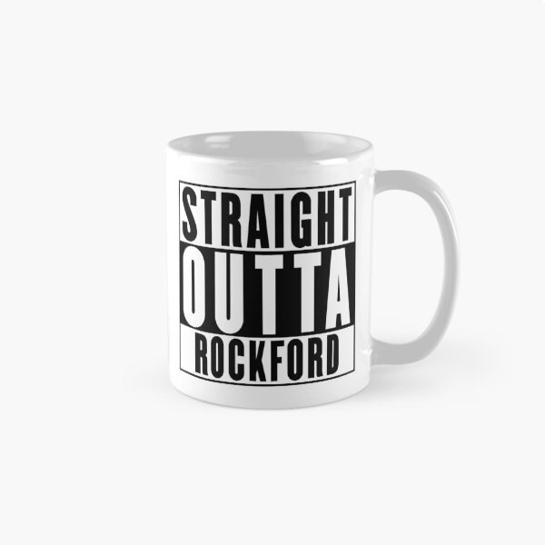 Artikelvorschau, Gerade Outta Rockford entworfen und verkauft von RandomStuffShop.
