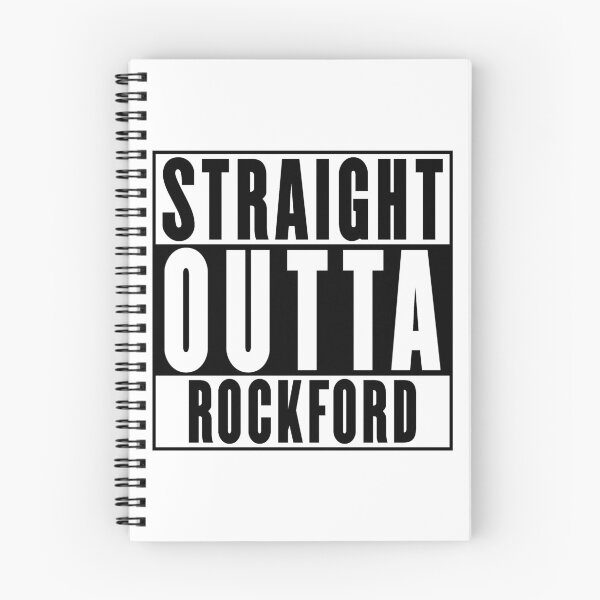 Artikelvorschau, Gerade Outta Rockford entworfen und verkauft von RandomStuffShop.