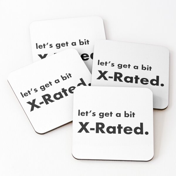 Item preview, Cheeky, let's get a bit X-Rated designed and sold by AllJustTees.
