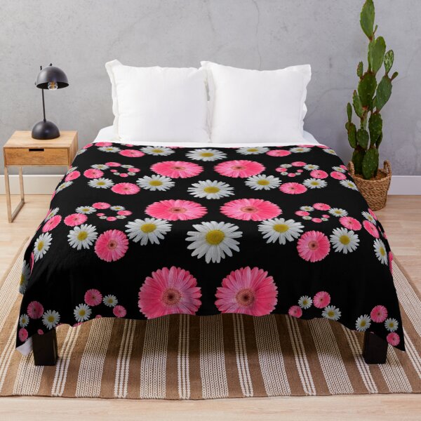 Item preview, Daisies pattern, flowers, pink, blossoms, floral, abstract designed and sold by rhnaturestyles.