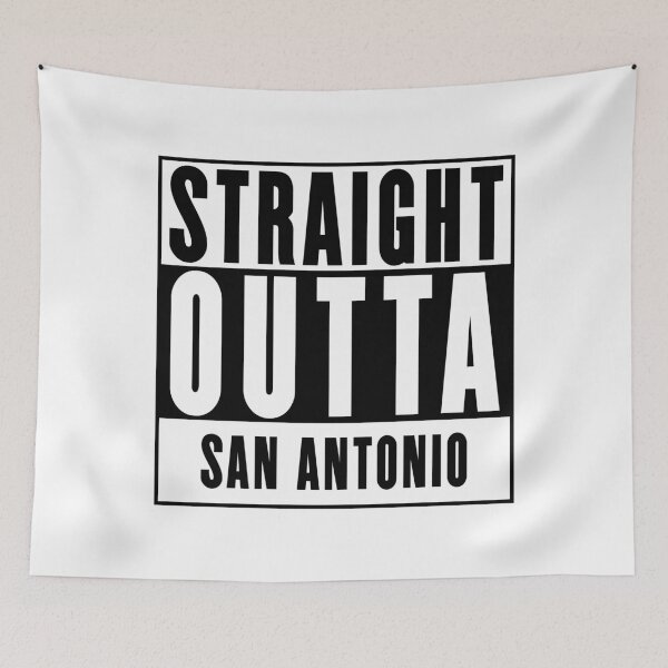 Item preview, Straight Outta San Antonio designed and sold by RandomStuffShop.