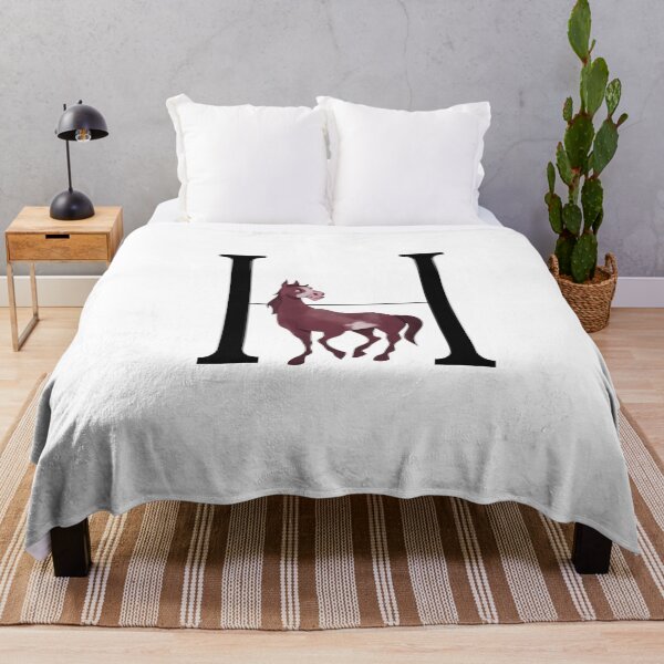 Item preview, H Monogram animal alphabet / Letter H - Horse designed and sold by sopivan.