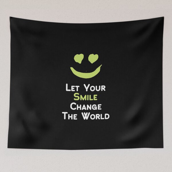 Item preview, let your smile change the world  designed and sold by hax28.