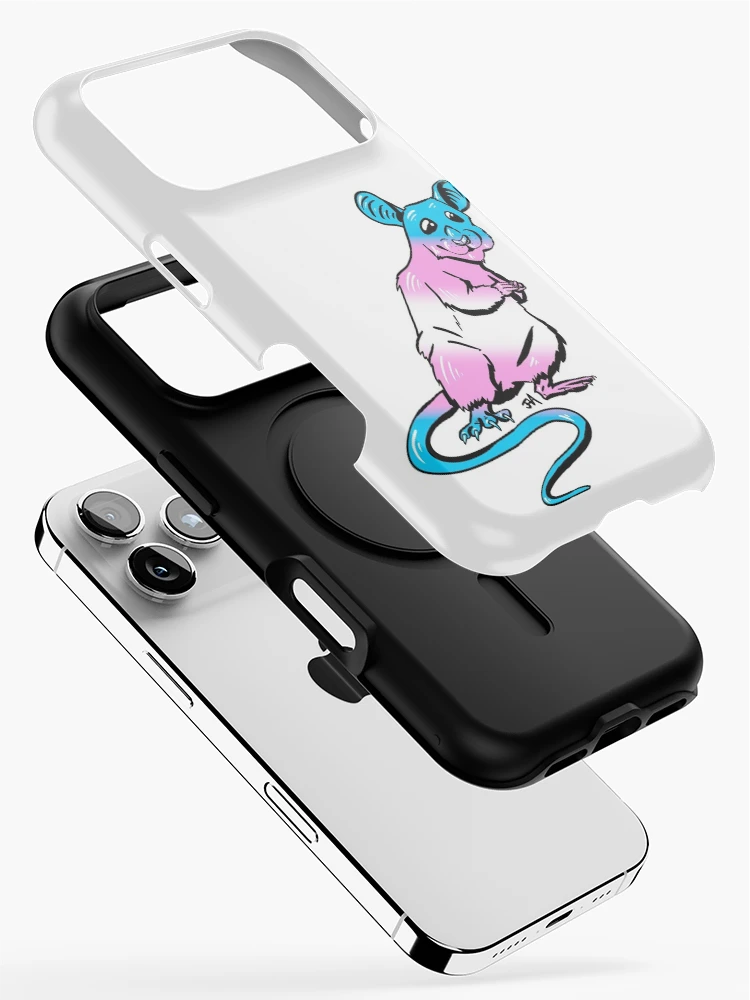 Thumbnail 2 of 4, iPhone Case, Trans Rats (Rights) designed and sold by JessicaMilam-S.