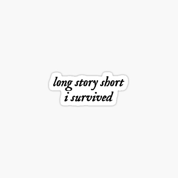 Item preview, long story short designed and sold by shesgotherart.