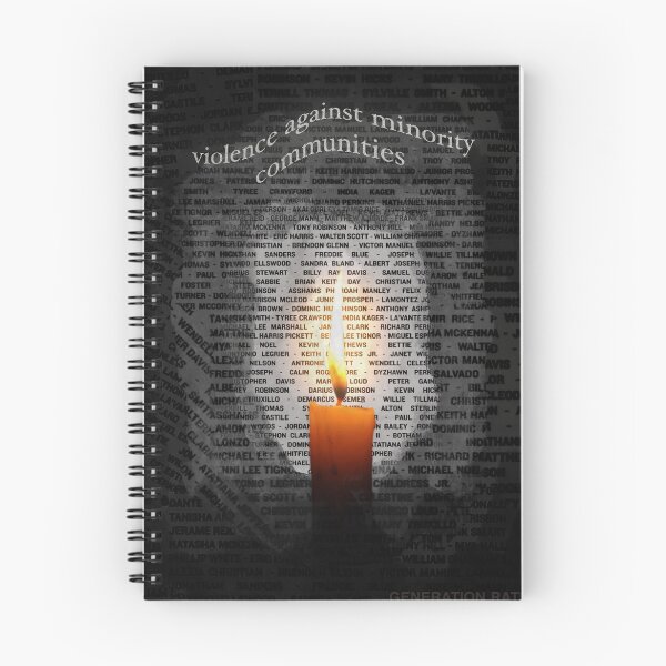 Item preview, VIOLENCE AGAINST  MINORITY COMMUNITIES designed and sold by GenRatify.