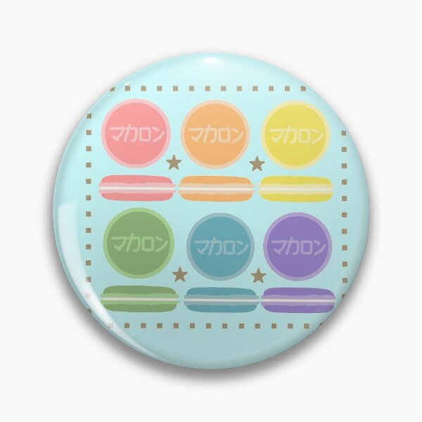 Item preview, Rainbow macaron designed and sold by LotusCreations.