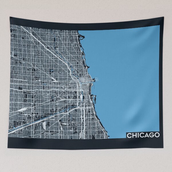 Item preview, Streets of Chicago designed and sold by ZionicArt.