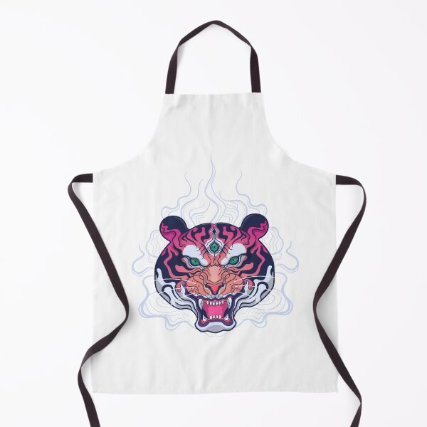 Item preview, Colourful Mythical Tiger Head designed and sold by sasigifts.