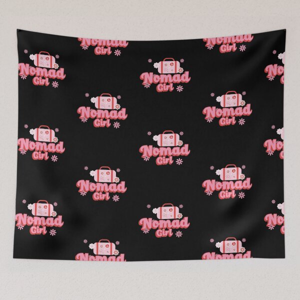 Item preview, Nomad Girl Pink designed and sold by Life Is Beautiful.