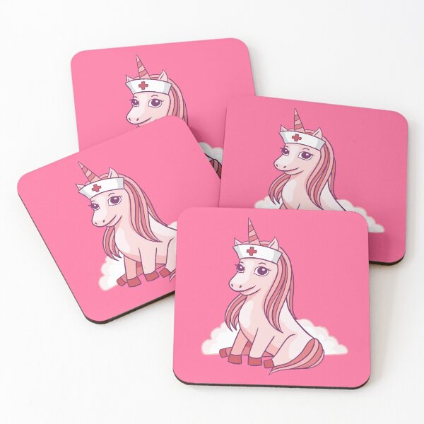 Item preview, Lindo unicornio enfermera designed and sold by Piztees.