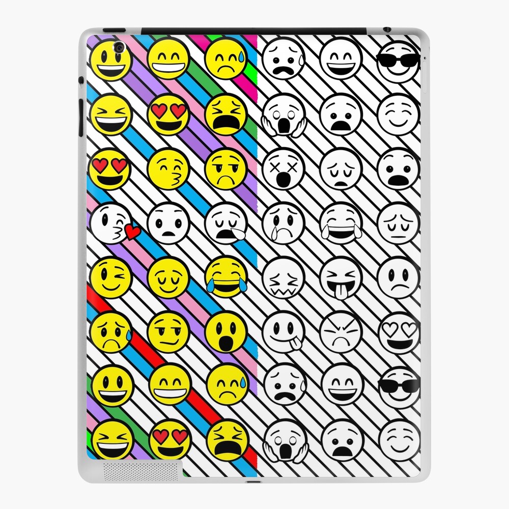 Emoji Faces Coloring Book Art Spiral Notebook for Sale by DaniKates