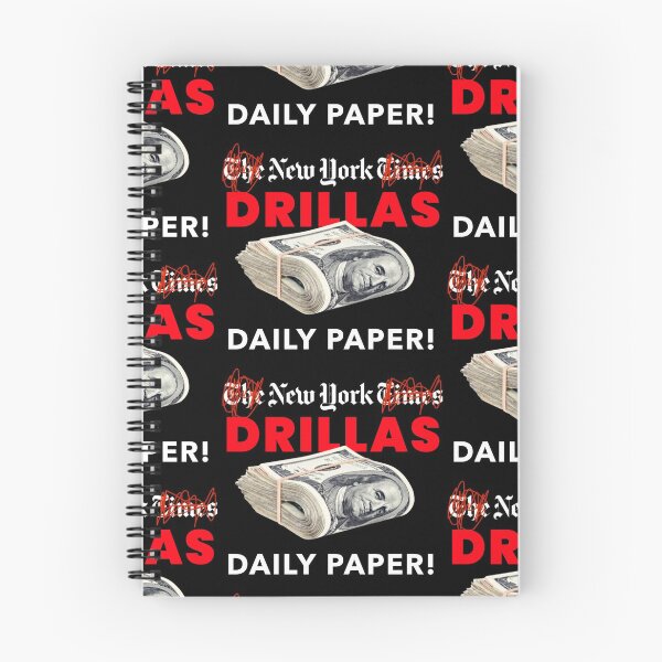 Item preview, New York drillas daily Paper! designed and sold by GrimeAndDrill.