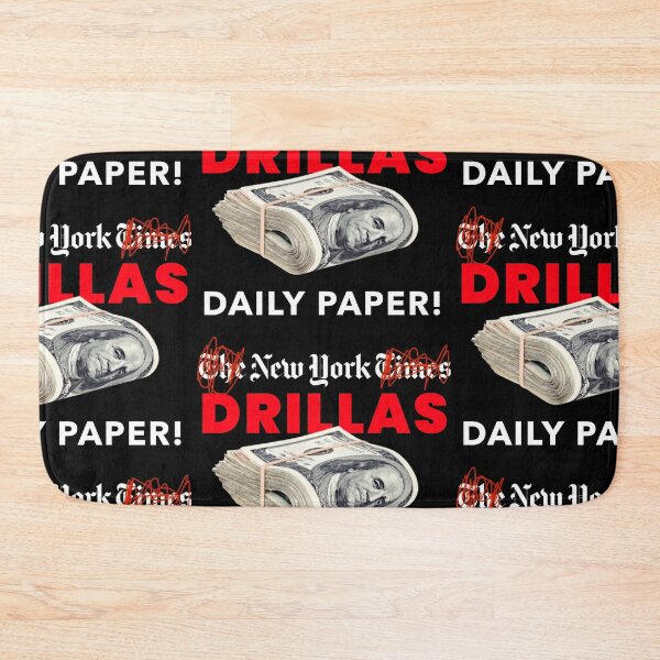 Item preview, New York drillas daily Paper! designed and sold by GrimeAndDrill.