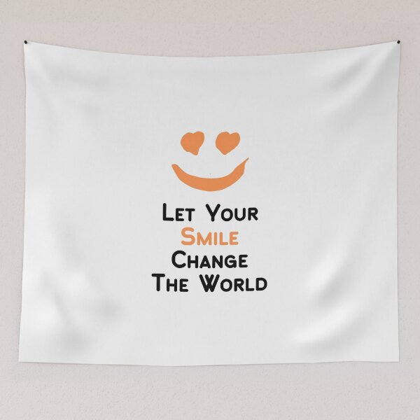 Item preview, let your smile change the world  designed and sold by hax28.