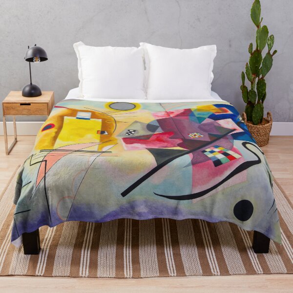 Item preview, Colorful Wassily Kandinsky, Kandinsky, Swinging, famous, abstract, painting, Die Kuh, japanese style painting, japanese ink art painting designed and sold by Qrhoo.