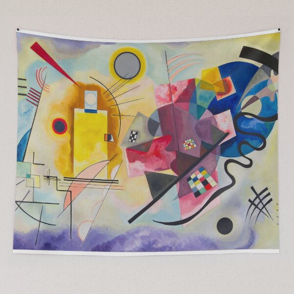 Item preview, Colorful Wassily Kandinsky, Kandinsky, Swinging, famous, abstract, painting, Die Kuh, japanese style painting, japanese ink art painting designed and sold by Qrhoo.