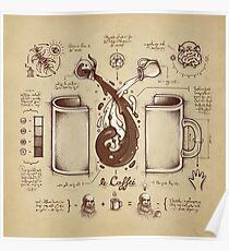 Le Coffee (Fluid of Creativity) Poster