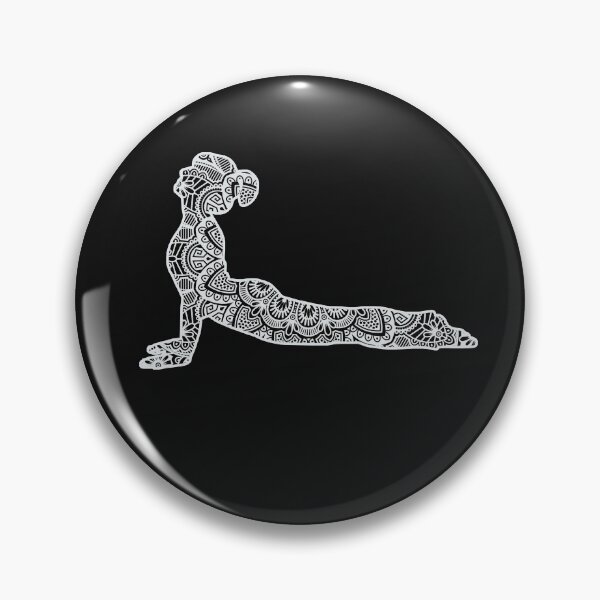 Artikelvorschau, Yoga Asana Yogaposition im Mandala Stil entworfen und verkauft von bernd49.