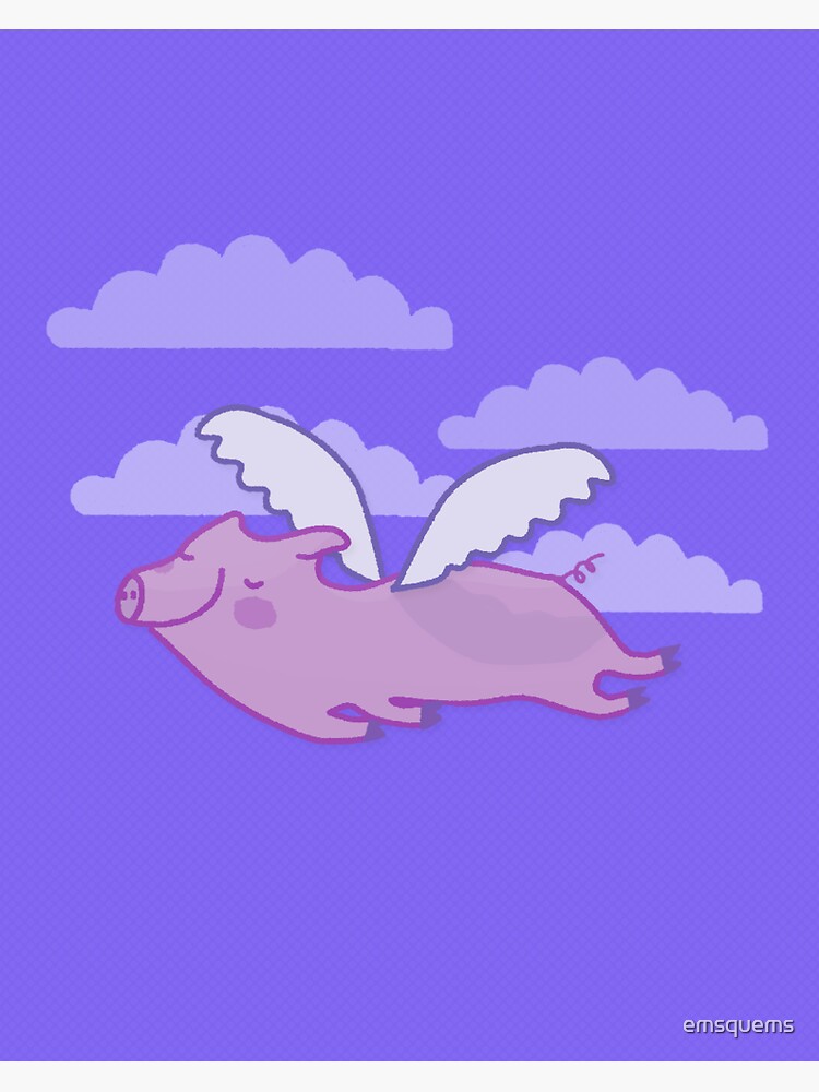 FLYING PIG by emsquems