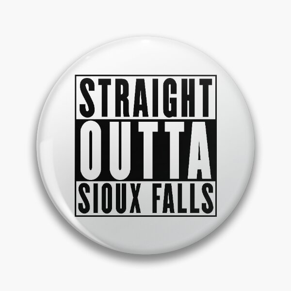 Artikelvorschau, Gerade Outta Sioux Falls entworfen und verkauft von RandomStuffShop.