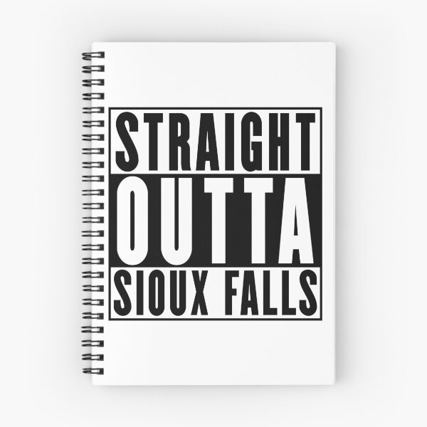 Item preview, Straight Outta Sioux Falls designed and sold by RandomStuffShop.