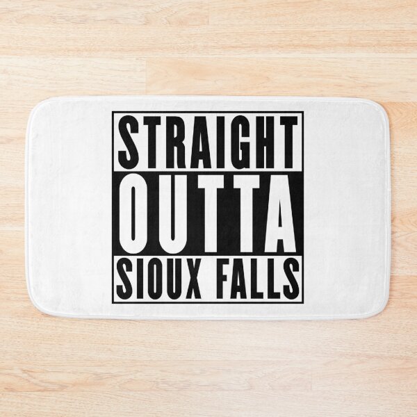 Item preview, Straight Outta Sioux Falls designed and sold by RandomStuffShop.