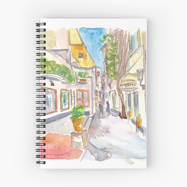 Item preview, Capri Italy Crooked Alleys Stroll designed and sold by artshop77.