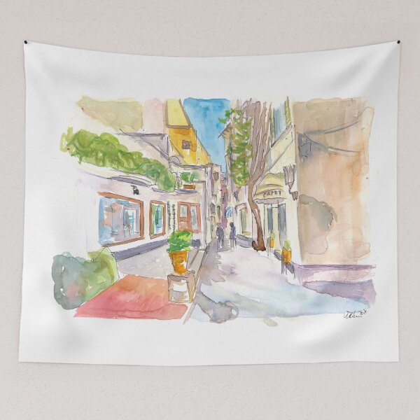 Item preview, Capri Italy Crooked Alleys Stroll designed and sold by artshop77.