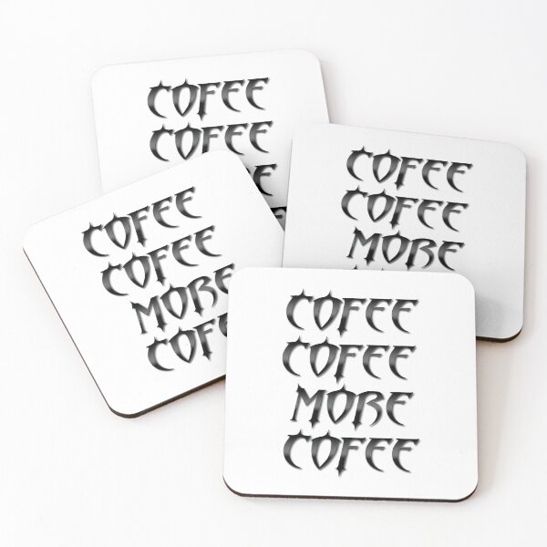 Item preview, coffee coffee more coffee designed and sold by Five Seventy Five.
