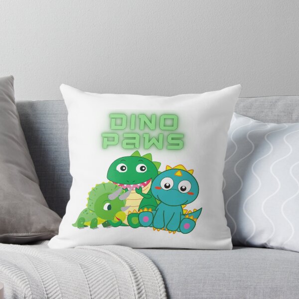 Item preview, Dino Paws, Dinasour trio, baby onsie, kids clothes, clock, all in one, designed and sold by AMS-ART.
