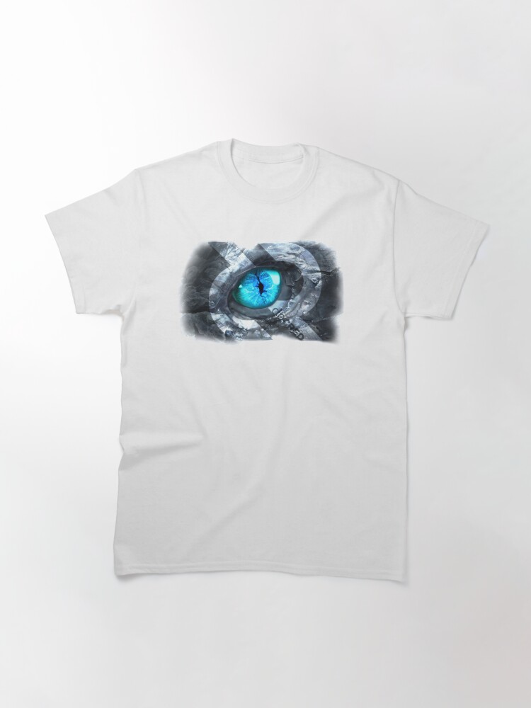 Thumbnail 2 of 7, Classic T-Shirt, Decred the Armored Lizard © (Design timestamped by https://timestamp.decred.org/) designed and sold by OfficialCryptos.