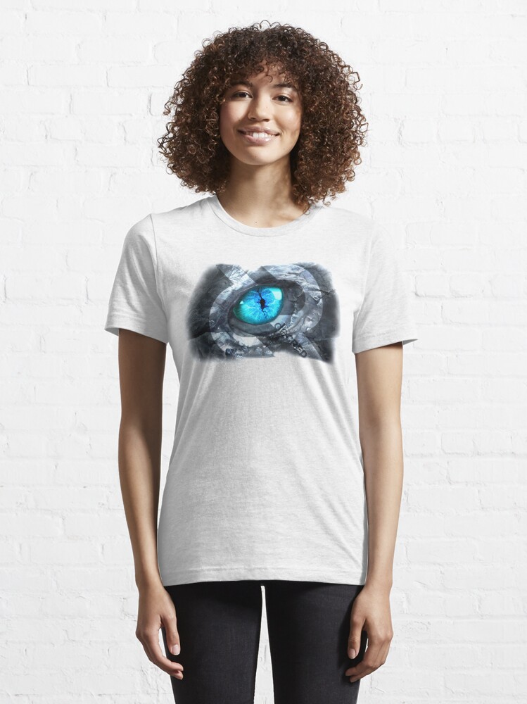 Alternate view of Decred the Armored Lizard Essential T-Shirt