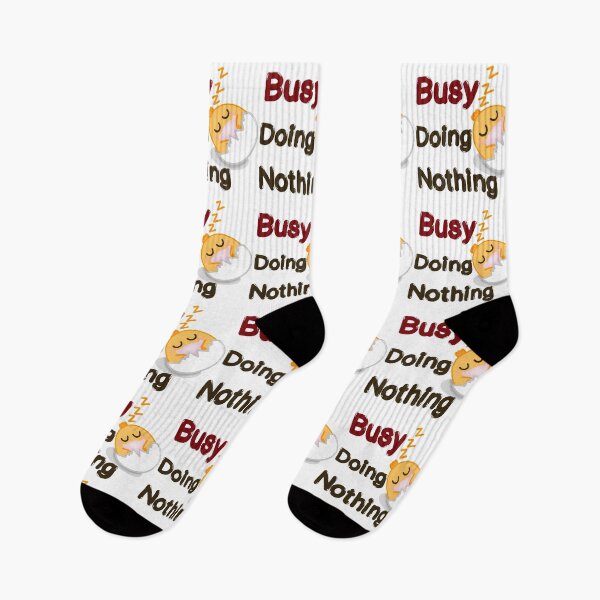 Item preview, Busy Doing Nothing, Lazy Little Chicken designed and sold by Nadisth.