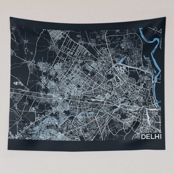 Item preview, Streets of Delhi designed and sold by ZionicArt.