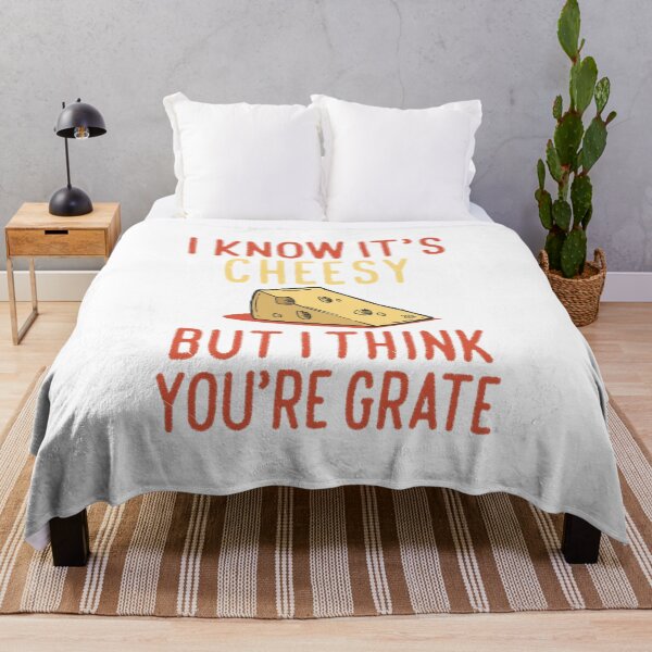 Item preview, I Know It's Cheesy But I Think You're Grate, Funny Baking Humor, Best Cheese Lover Gift designed and sold by UMED :).