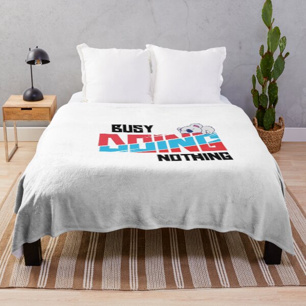 Item preview, Busy Doing Nothing Quote designed and sold by Heddar Badreddine.