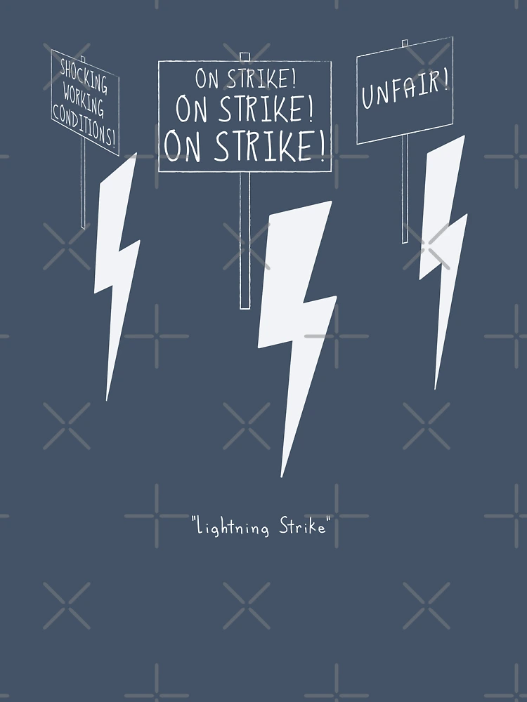 Thumbnail 7 of 7, Oversized T-Shirt, Lightning Strike [Roufxis-Rb] designed and sold by RoufXis.