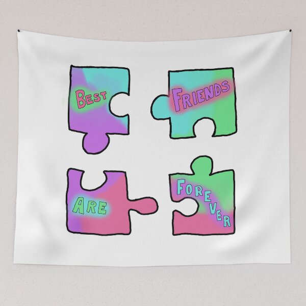 Item preview, Best Friends Are Forever Friendship Puzzle designed and sold by Bemi7.