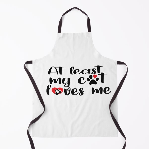Item preview, AT LEAST MY CAT LOVES ME designed and sold by yoyodsing15.