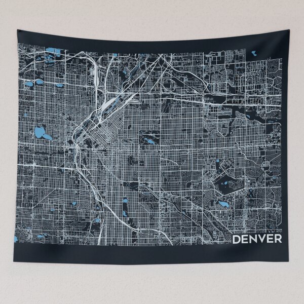 Item preview, Streets of Denver designed and sold by ZionicArt.