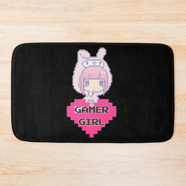 Item preview, GamerGirl Kawaii Pixel heart art - Retro Vintage Online Gamer design designed and sold by Xeuno.