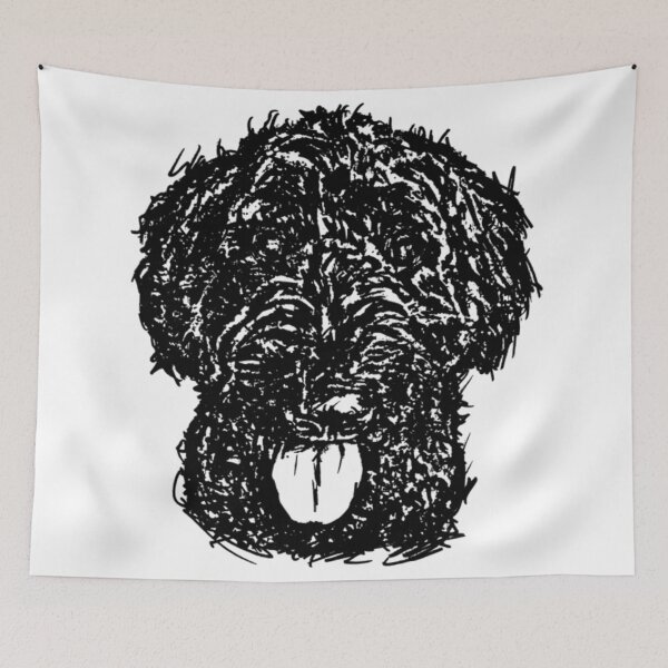 Item preview, Poodle Head Sketch designed and sold by Ansocube.