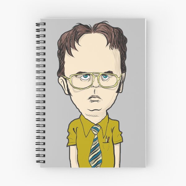 Aperçu de l'œuvre Caricature de Dwight Schrutte créée et vendue par BatemanBranding.