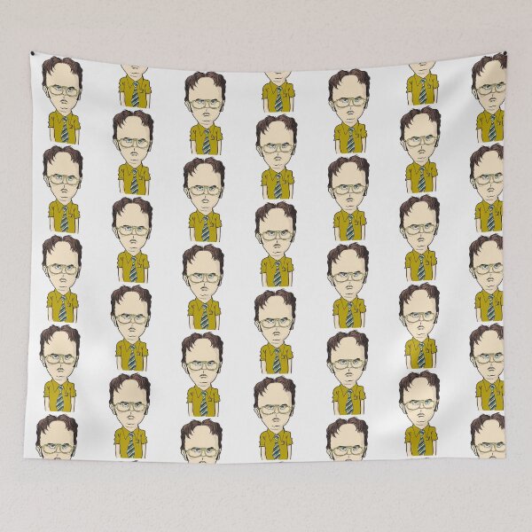 Item preview, Dwight Schrutte caricature designed and sold by BatemanBranding.