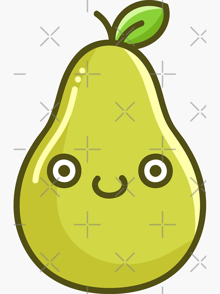 Happy Pear Sticker For Sale By Mictoon Redbubble 